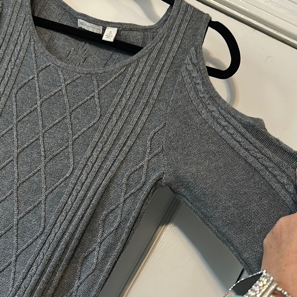 Cato Gray Long Sleeve Dress - Picture 5 of 6